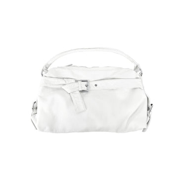 Vintage Front Belt Shoulder Bag